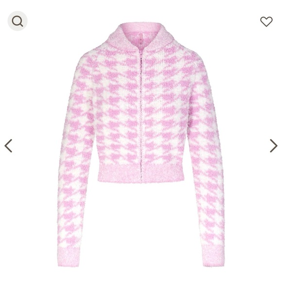 SKIMS Cozy Joggers and Knit Zip Up - Picture 3 of 5